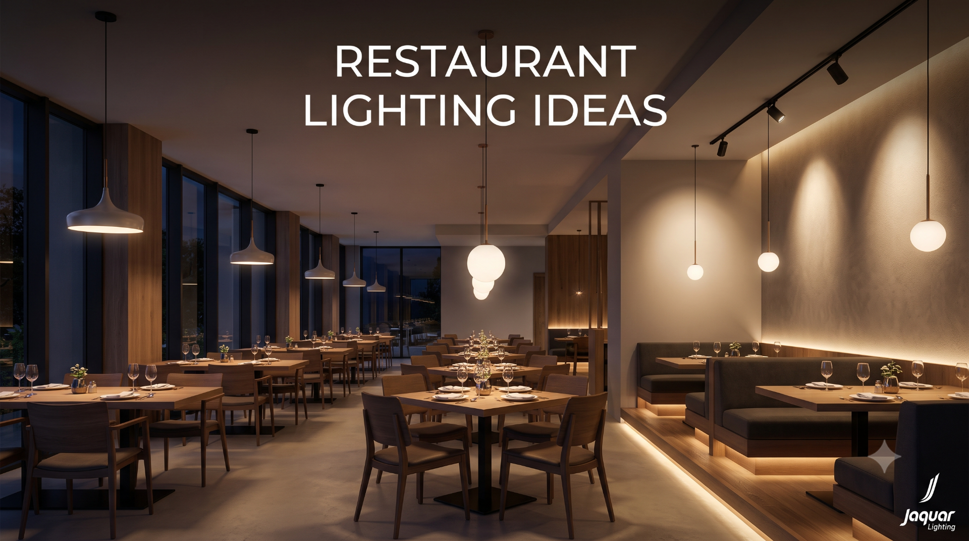 restaurant lighting ideas